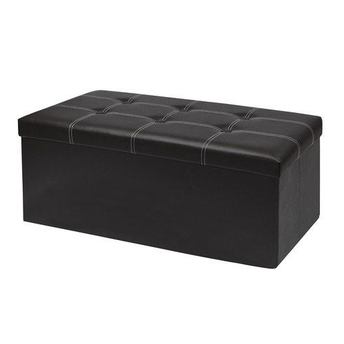 Folding ottoman storage - ottoman,