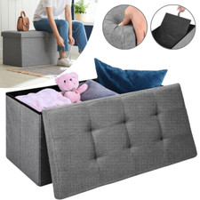 Folding Ottoman Storage Box