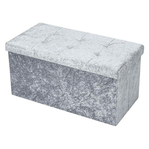 Seat velvet ottoman large - 2,