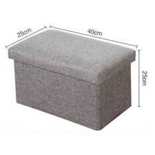 Folding Ottoman Storage Box