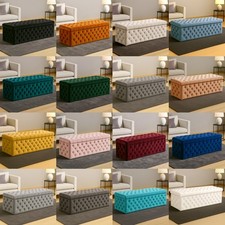 Lux Chesterfield Ottoman