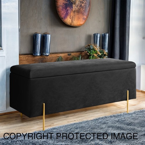 Ottoman storage box plush - ,