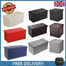 Large Foldable Ottoman Storage