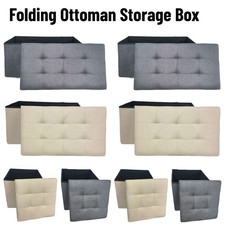 New Folding Storage Ottoman